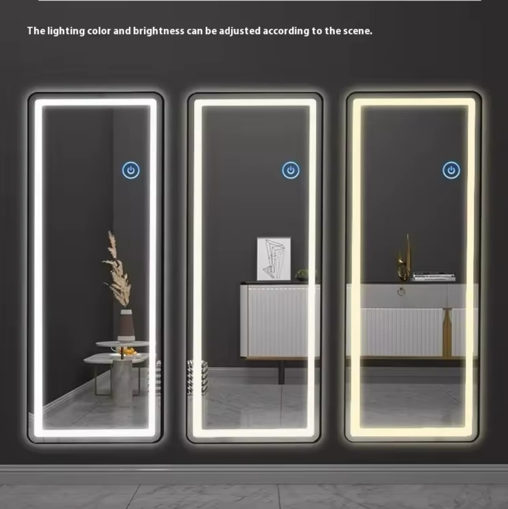 Full-Body LED Smart Makeup Mirror Floor-to-Ceiling - Image 3