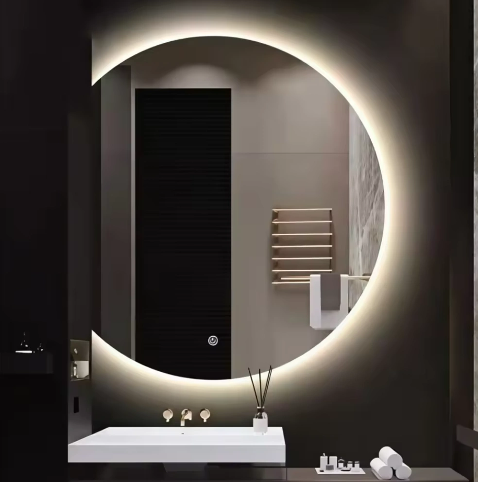 Bathroom Mirror LED Backlit Wall-Mounted - Image 4