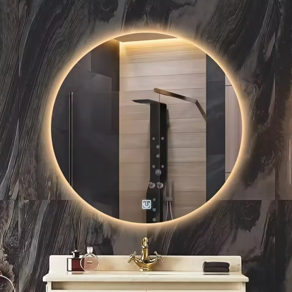Circular LED Bathroom Mirror Popular Minimalist
