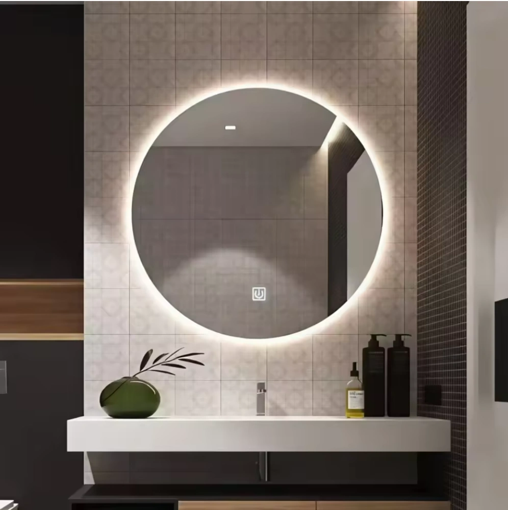 Circular LED Bathroom Mirror Popular Minimalist - Image 5