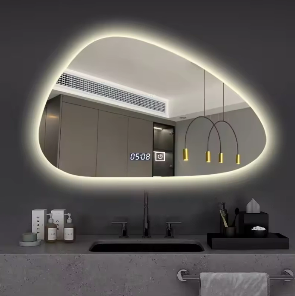 LED Makeup Mirror Anti-Fog Touch Screen