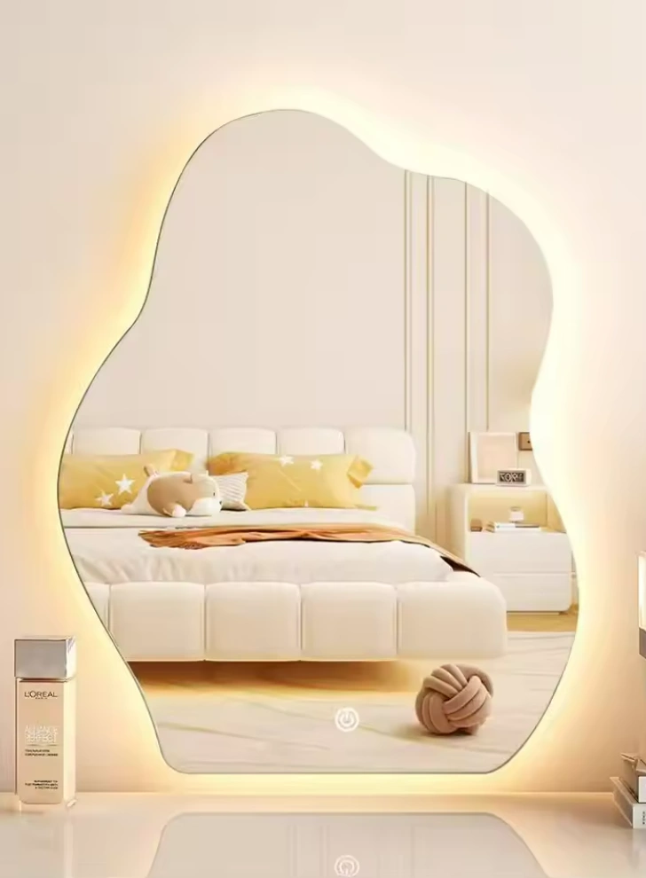 Bath LED Mirrors Irregular Outline Frameless - Image 3