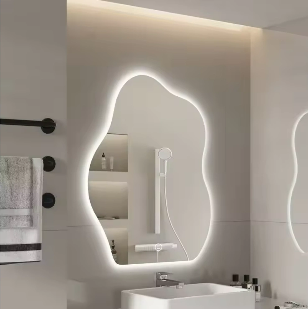 Bath LED Mirrors Irregular Outline Frameless - Image 4